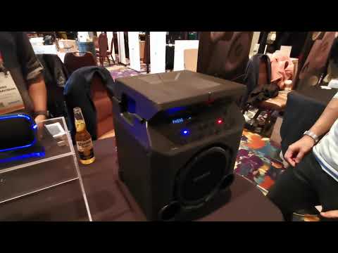 Sony new party speakers arrive with beer cup holders and 13 hrs battery