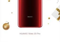 Huawei mate 20 pro spotted in 2 fresh colours, fragrant red and comet blue