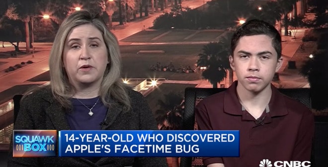 Apple to reward a teen who discovered a bug on group facetime