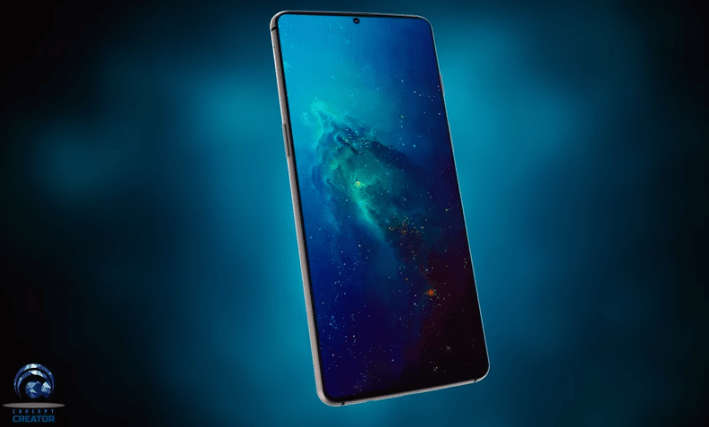Oneplus 7 concept with punch-hole display and triple rear cameras appear