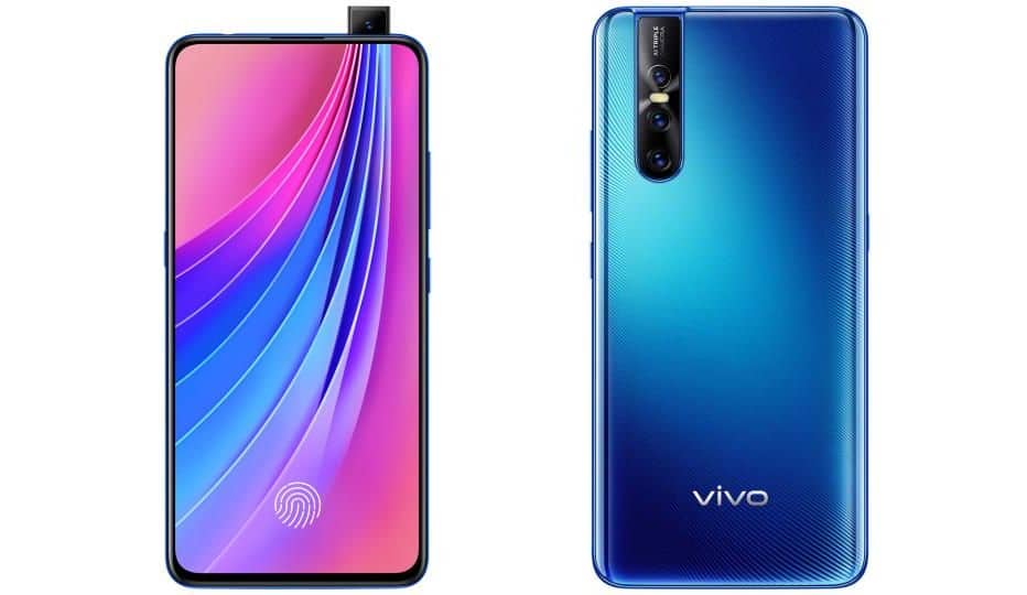 Vivo v15 pro goes official with notch-less panel and pop-up selfie camera for rs. 28,990 (~7) in india