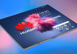 3D renders of the up coming Huawei 5G foldable phone