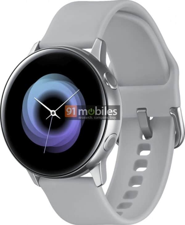 Render of samsung galaxy sport smartwatch leaks revealing the design