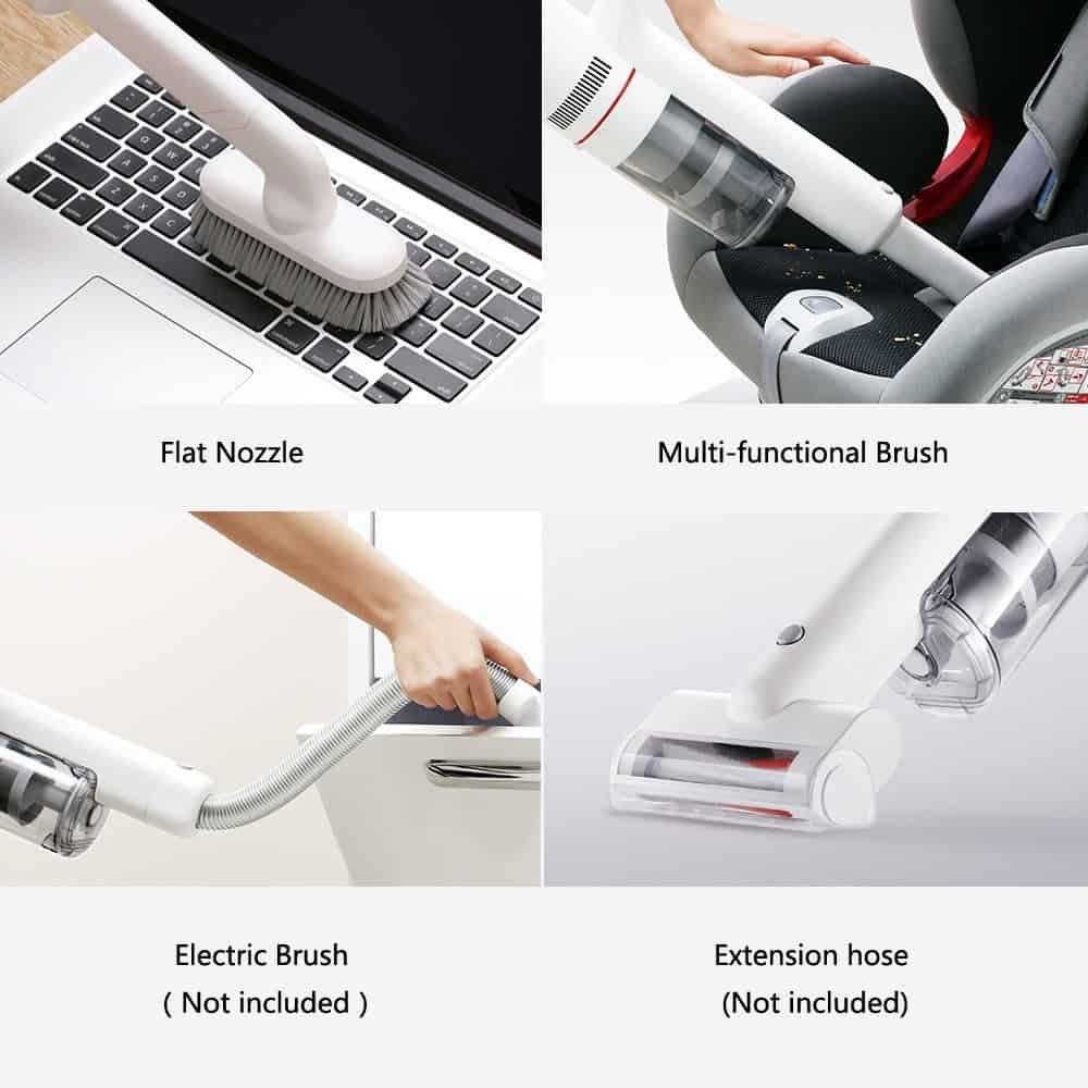 Xiaomi roidmi wireless vacuum cleaner wet mopping vibration scrubber(duty free shipping)