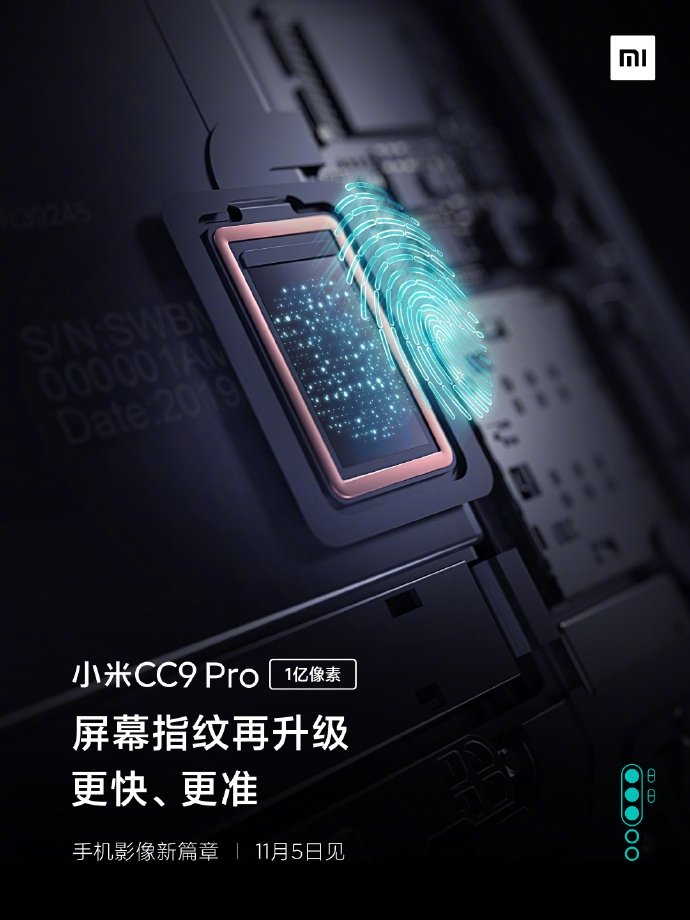 Xiaomi Mi CC9 Pro to come with ultra thin optical in-display fingerprint sensor  world’s first