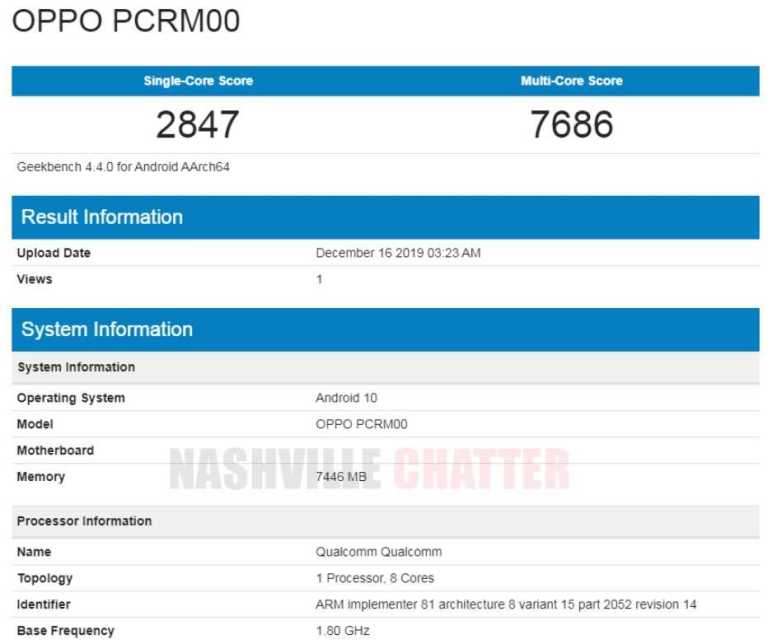 OPPO Reno3 and Reno3 Pro 5G Geekbench results and  pricing leaked 2